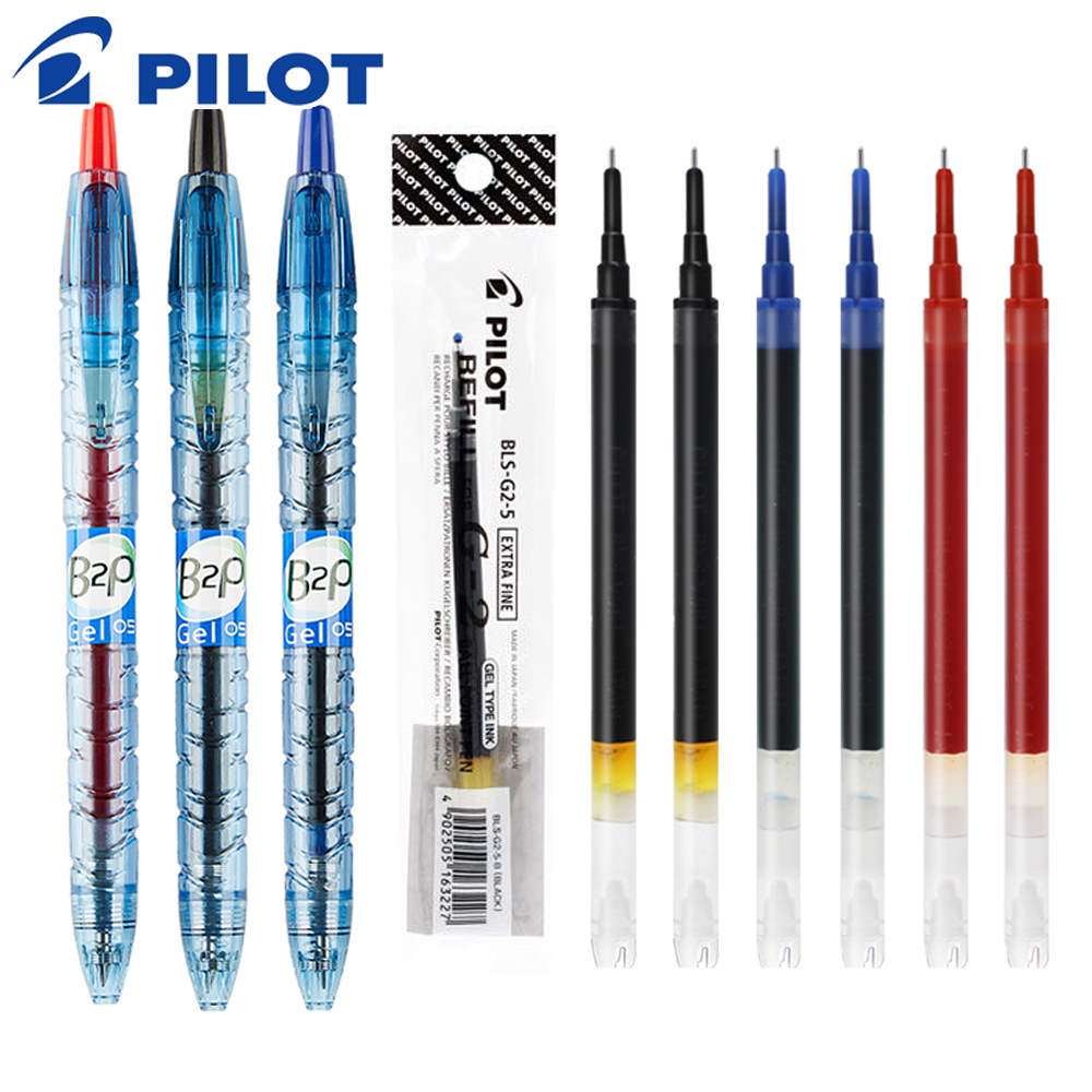 Pilot Pen G2 - 1 + 6 recarga japão piloto
