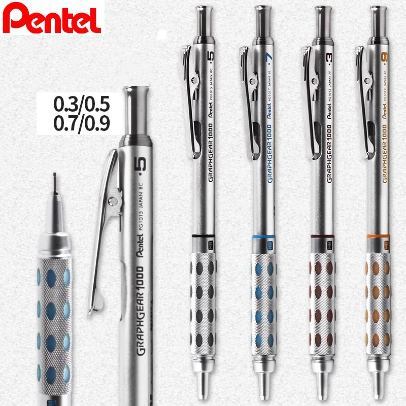 Pentel Pen Graphgear - Japão pentel graphgear 1000 lápis mecânico