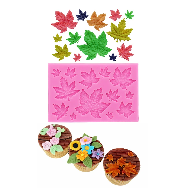 Resin Art Mould - Gj-61 diy folha de bordo molde