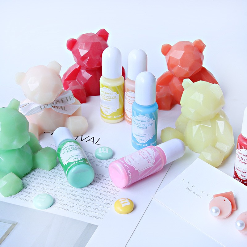 Resin Art Liquid - Atacado: 18 pigmentos líquidos vibrantes para