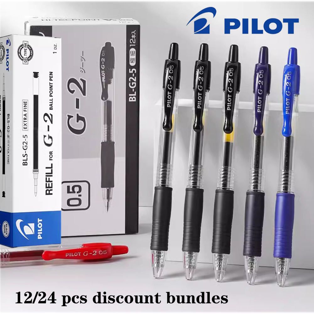 12/24 pçs genuíno piloto gel c - Pilot Pen G2 avaliação e preço