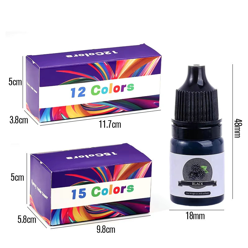 Pigmento de cor de resina epóx - Uv Resin Clear Hard avaliação e preço