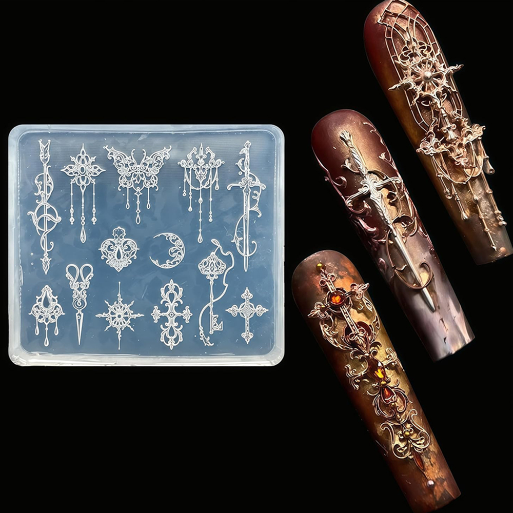 Molde de silicone de seta lua  - Resin Art Templates Free avaliação e preço