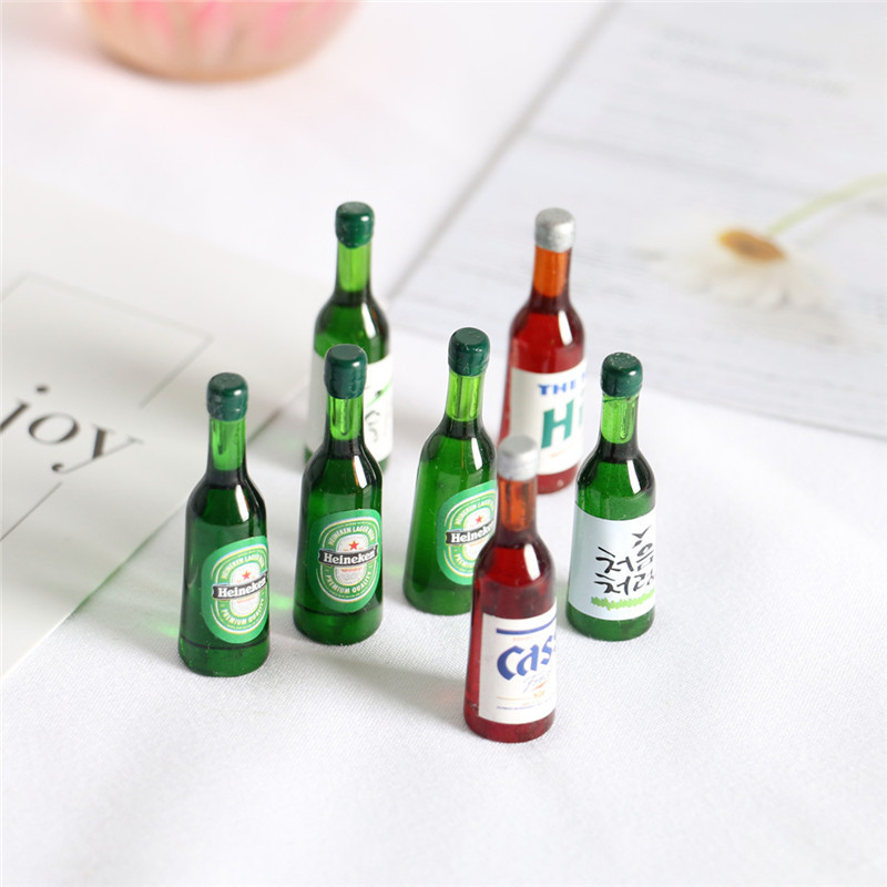 Mini garrafa de cerveja para c - Resin Art Bottle avaliação e preço