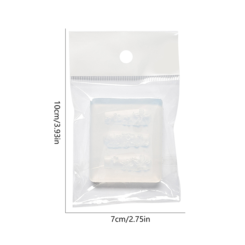 Molde de Silicone 3D para Unha - Resin Art Templates Free avaliação e preço