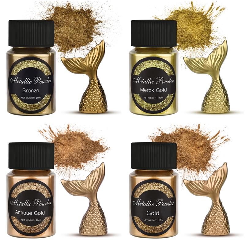 20 ml shimmer metálico ouro pr - Resin Dye Opaque avaliação e preço