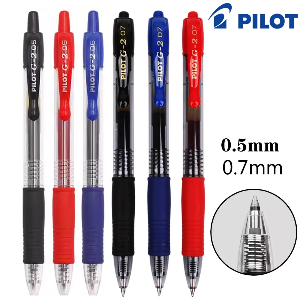 6 pçs japão piloto gel caneta  - Pilot Pen G2 avaliação e preço